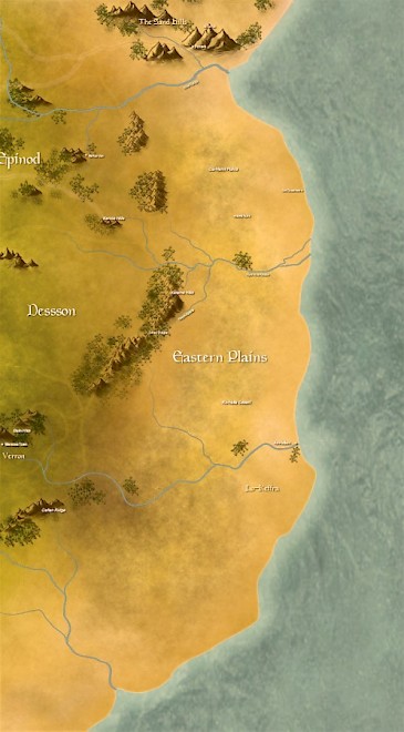 Map of the Eastern Plains